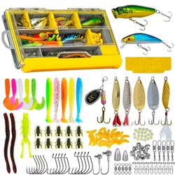 THKFISH Kit de señuelos de pesca para agua dulce y salada