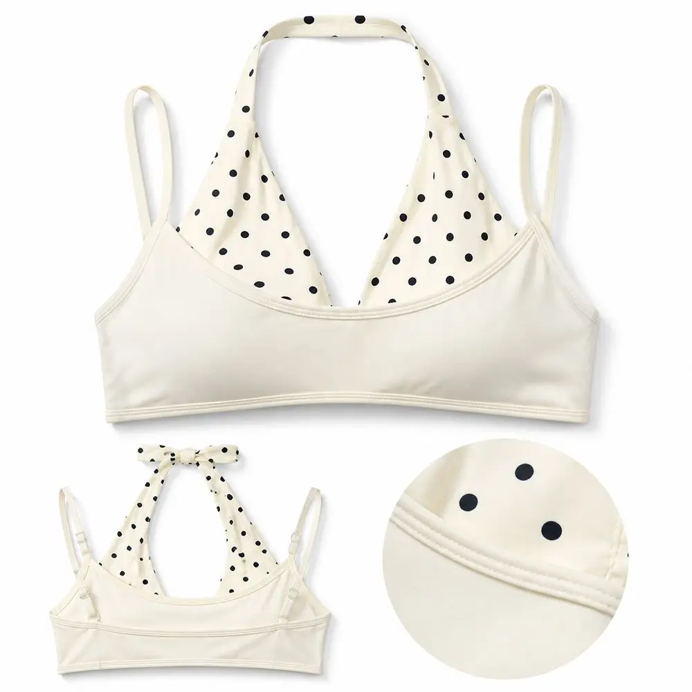 Sujetador deportivo halter acolchado con copas extraíbles - imagen 2