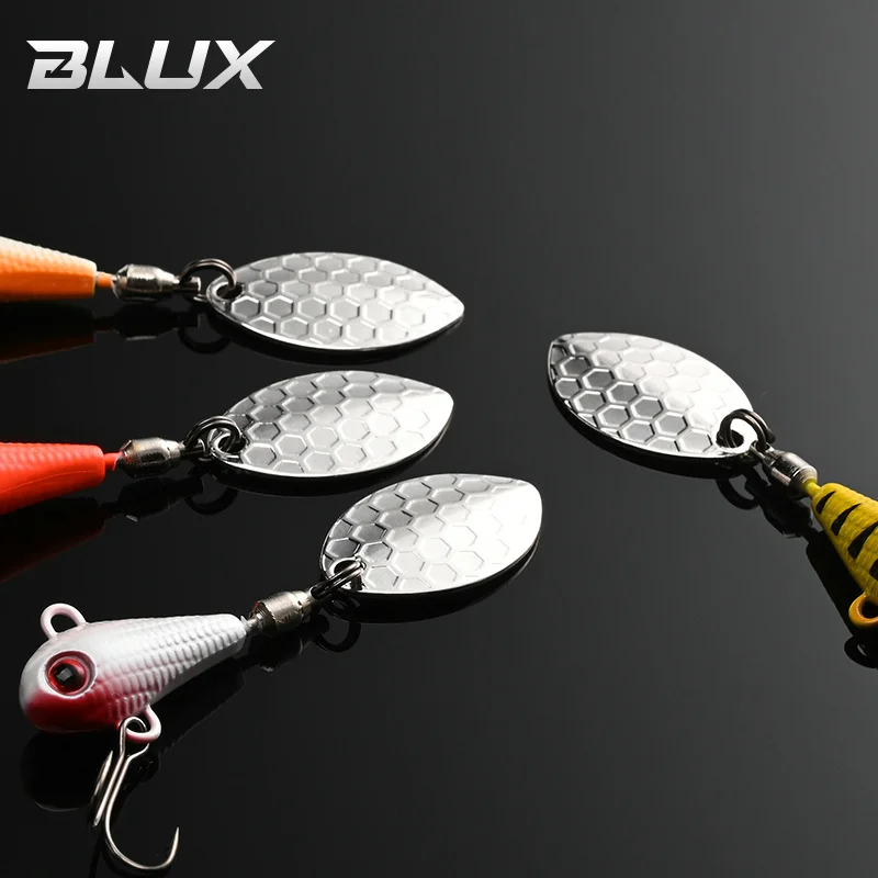 BLUX Spintail señuelo cuchara spinner para lubina en agua dulce - imagen 4