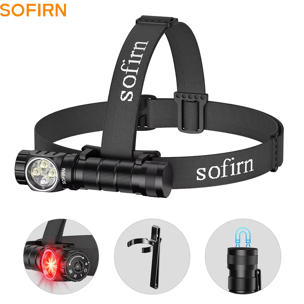 Cabezo Luminoso SOFIRN HS43 con Luz Roja para Pesca Nocturna - imagen 3