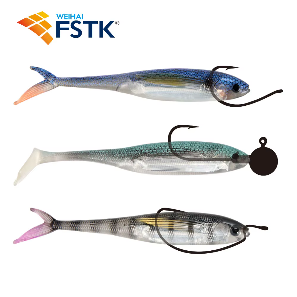 Swimbait Shad FSTK cola de paleta – Trucha y lubina - imagen 3