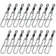 ShareShark rodamientos giratorios conector snap para pesca - imagen 2