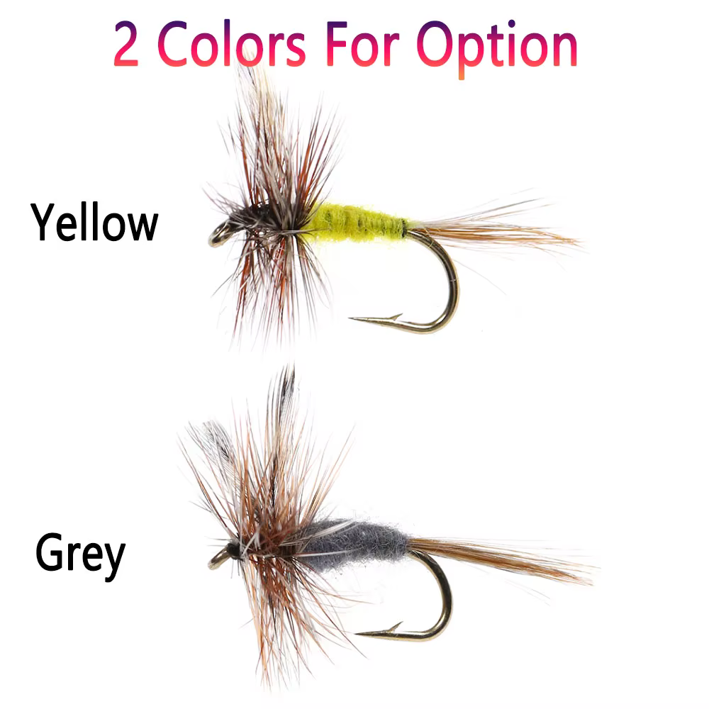Bimoo Adams Grizzly Brown - Anzuelo para trucha con púas - imagen 4