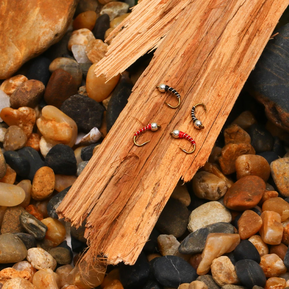 Pack de 12 anzuelos Wifreo para pesca con mosca