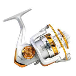 Carrete Baitcasting Metálico 5.5:1 Brazo Intercambiable Izq/Der