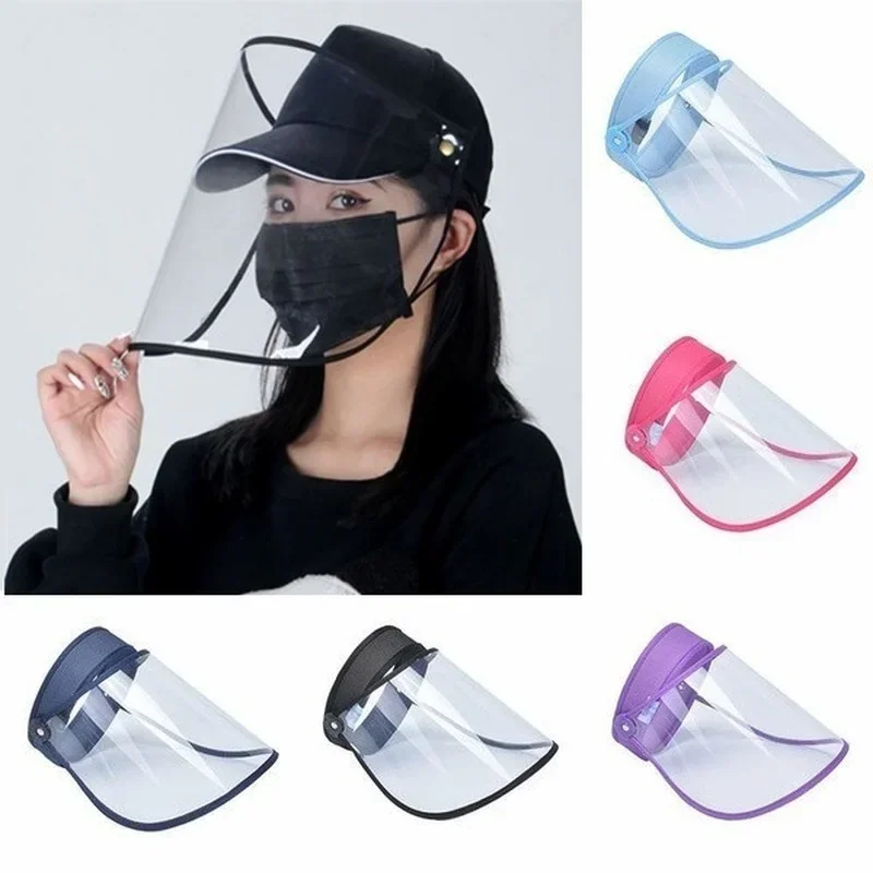 Visera transparente protectora
