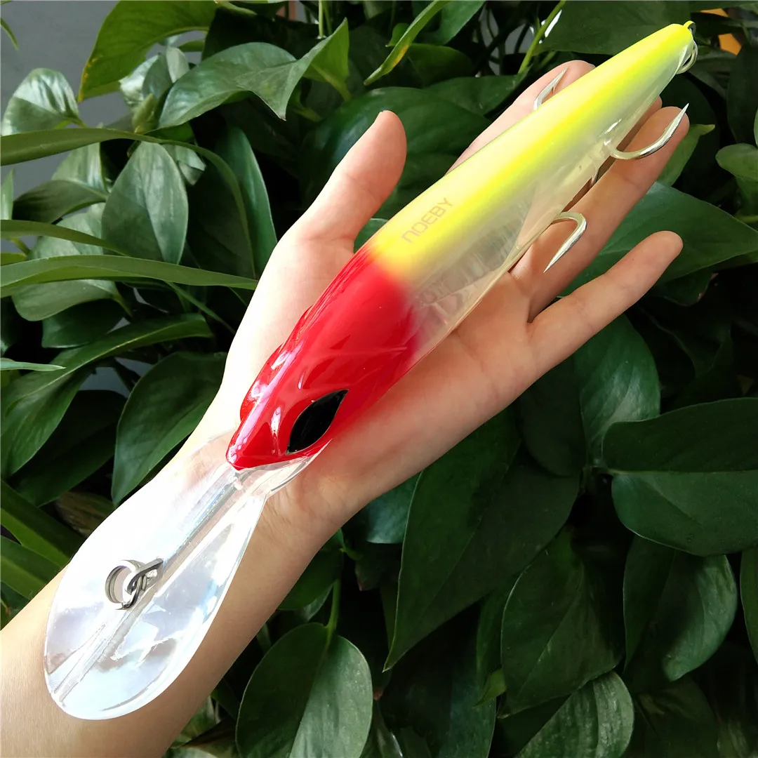 Señuelo Flotante Minnow Wobbler Duro de Largo Alcance para mar salada - imagen 2