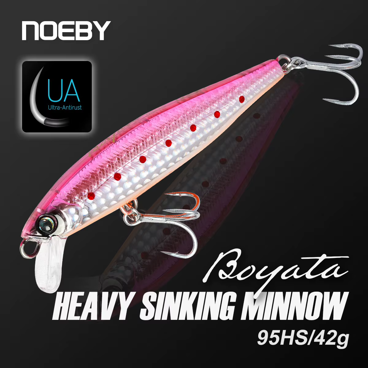 Señuelo Minnow Hundimiento NOEBY – Largo alcance para atún y pargo - imagen 5