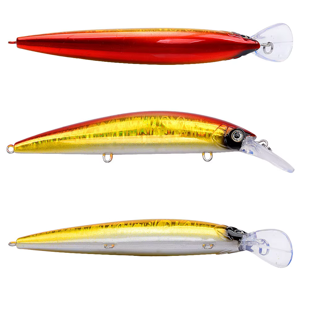 Señuelo duro tipo pececillo sumergible para pesca con mosca - imagen 5