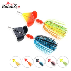 Balanzze Topwater Señuelo Wobbler Buzzbait para Lucio y Walleye