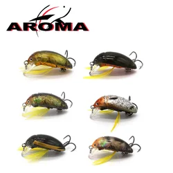 Wobler flotante estilo cigarra para lubina y carpa