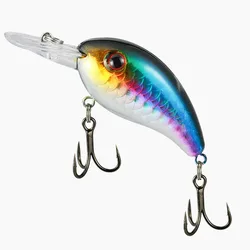Señuelo buceo profundo cebo duro ojos 3D triples para lubina