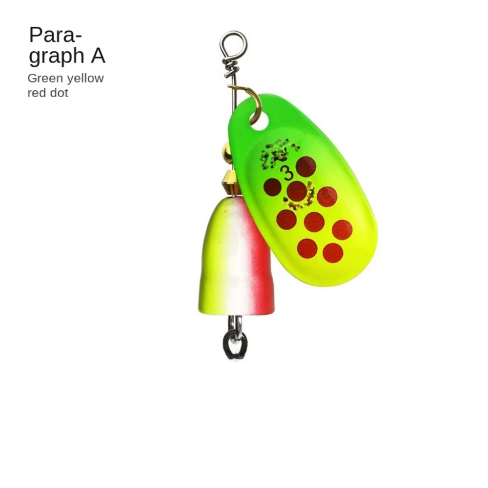 Cucharilla Giratoria con Lentejuelas para Pesca de Bagre - imagen 2