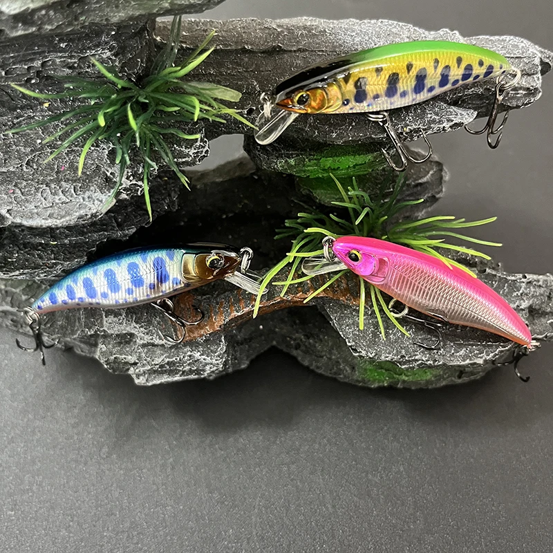 Señuelo Minnow hundimiento lento para lucio, trucha y lubina - imagen 3