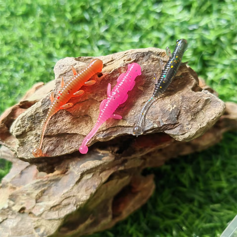 Señuelo de silicona Rockfish Mukun Ajing pesca marina ligero - imagen 5
