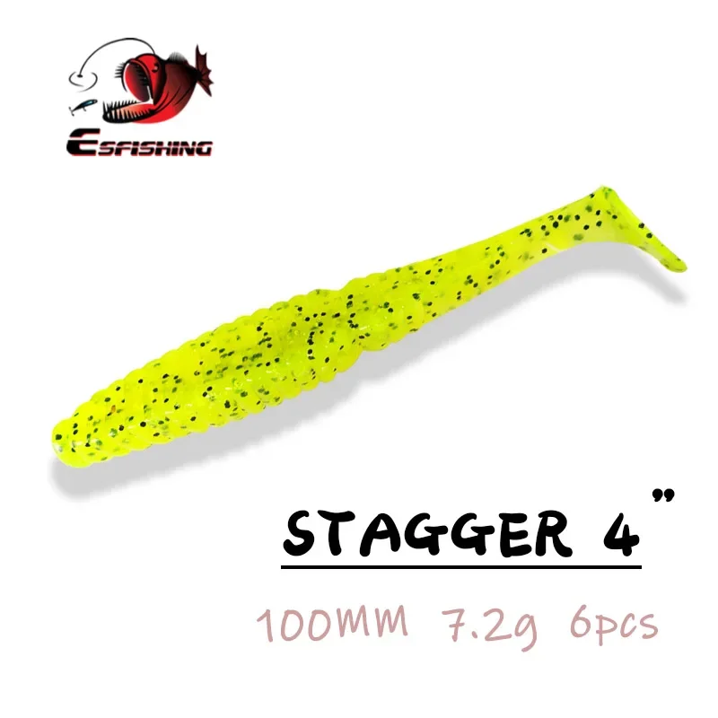 ESFISHING Vinilo Camarón Señuelo Suave Efectivo Atlántico Pesca - imagen 2