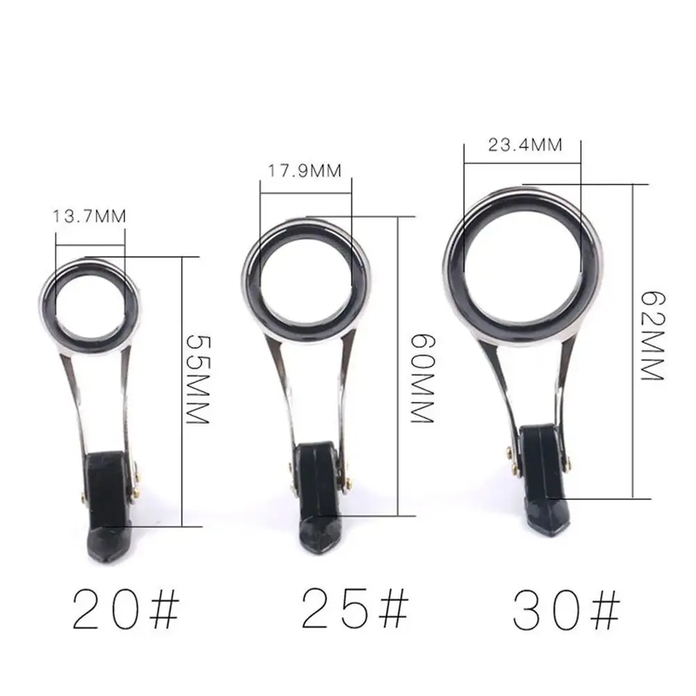 Anillo guía telescópico plegable de acero inoxidable