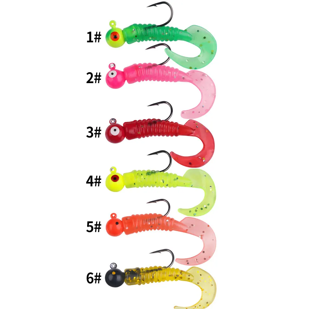 Jig Head Wobbler para vinilo – Reclamo vibrante para lubina - imagen 5