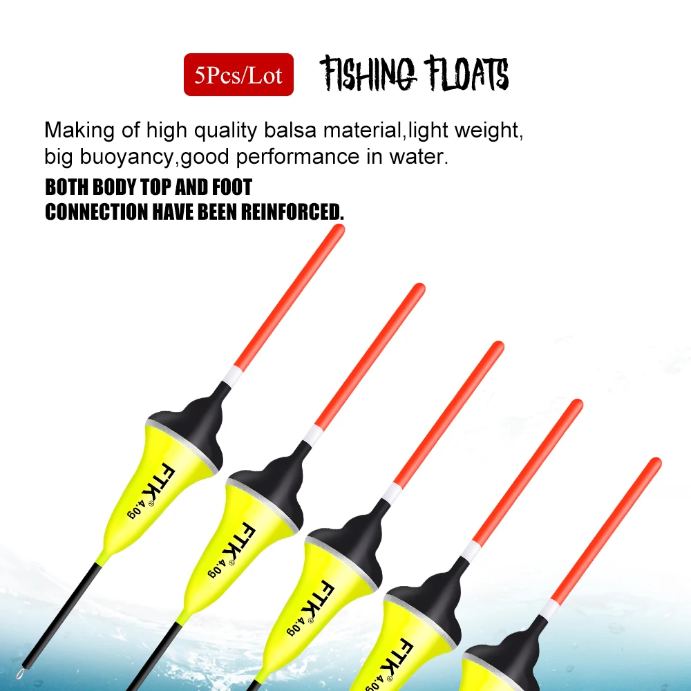 Set de flotadores FTK para pesca de carpa