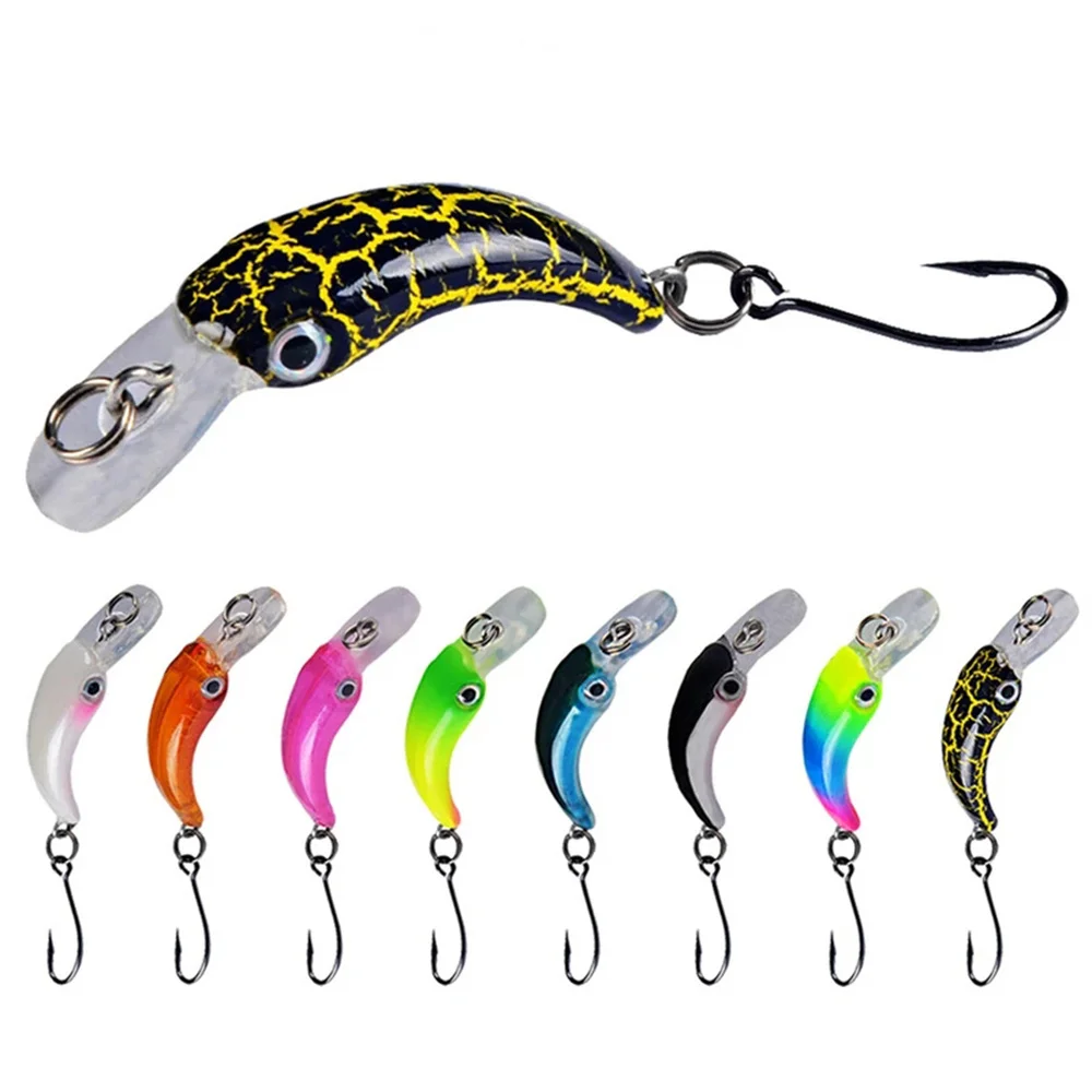 Mini Minnow Crankbait Flotante – Señuelo duro para trucha, lucio y lubina - imagen 4