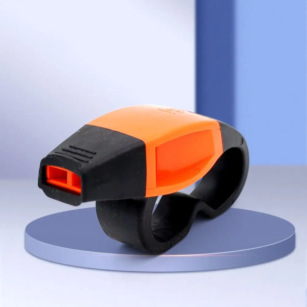 Silbato de mano PVC sonido potente portátil multicolor - imagen 2