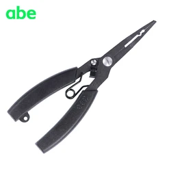 Alicates de pesca ABE titanio – Cuchilla tungsteno y removedor de anzuelos