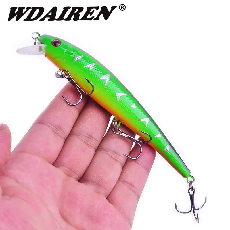 Señuelo Crankbait Minnow – Cebo duro para lubina y carpa - imagen 4