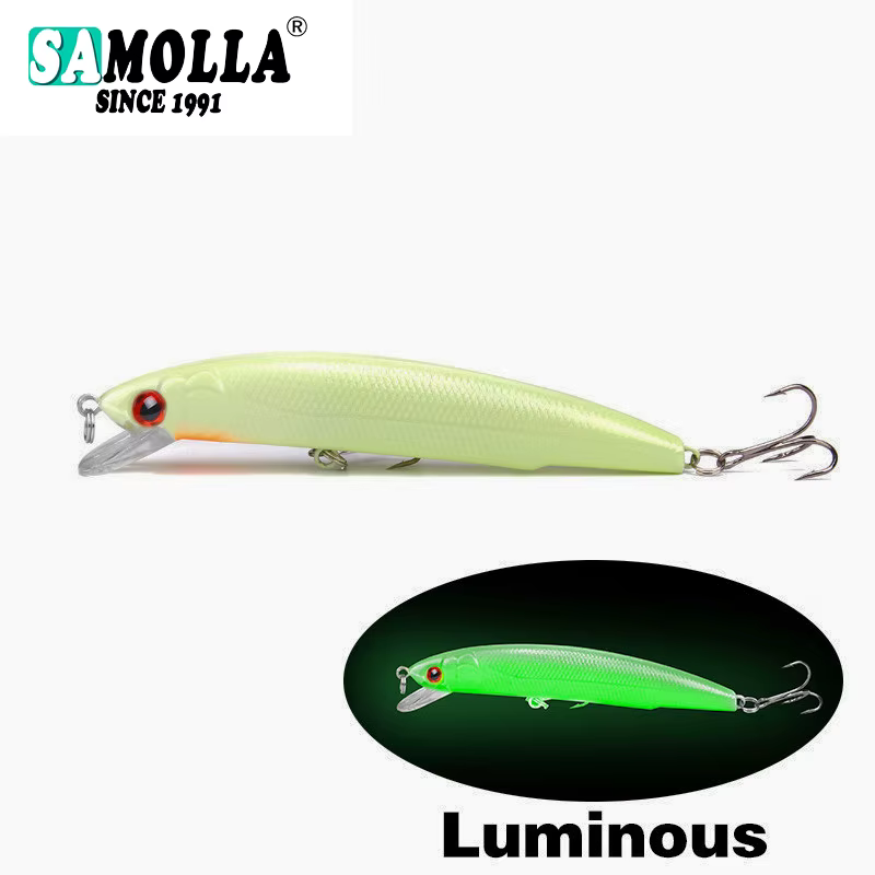 Minnow señuelo duro para lubina - agua salada - imagen 4