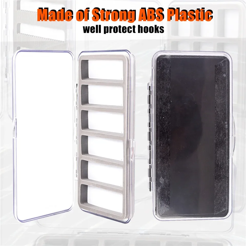 Maximumcatch caja para moscas impermeable delgada transparente - imagen 5