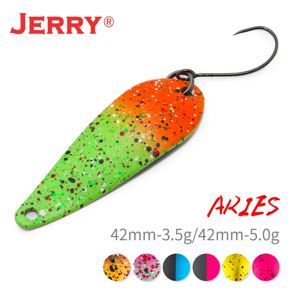 Jerry Aries Micro Spinner – Cuchara giratoria para trucha