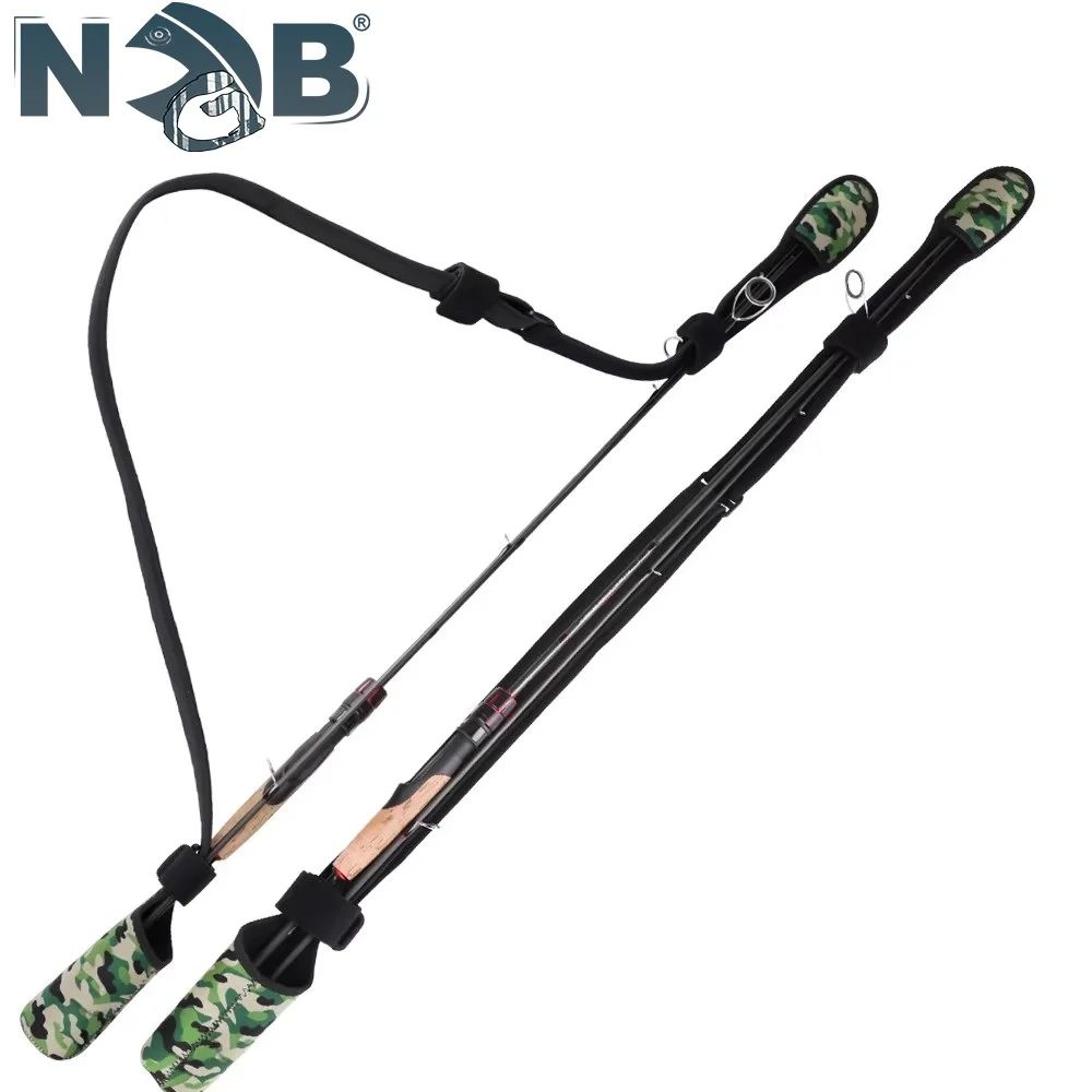NGB Protector de caña portátil con correas sujeción mágicas