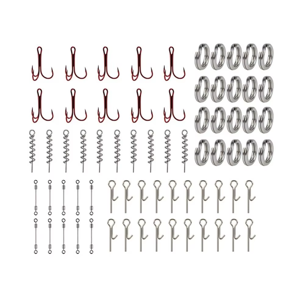 Kit para hacer señuelos blandos de pesca con accesorios