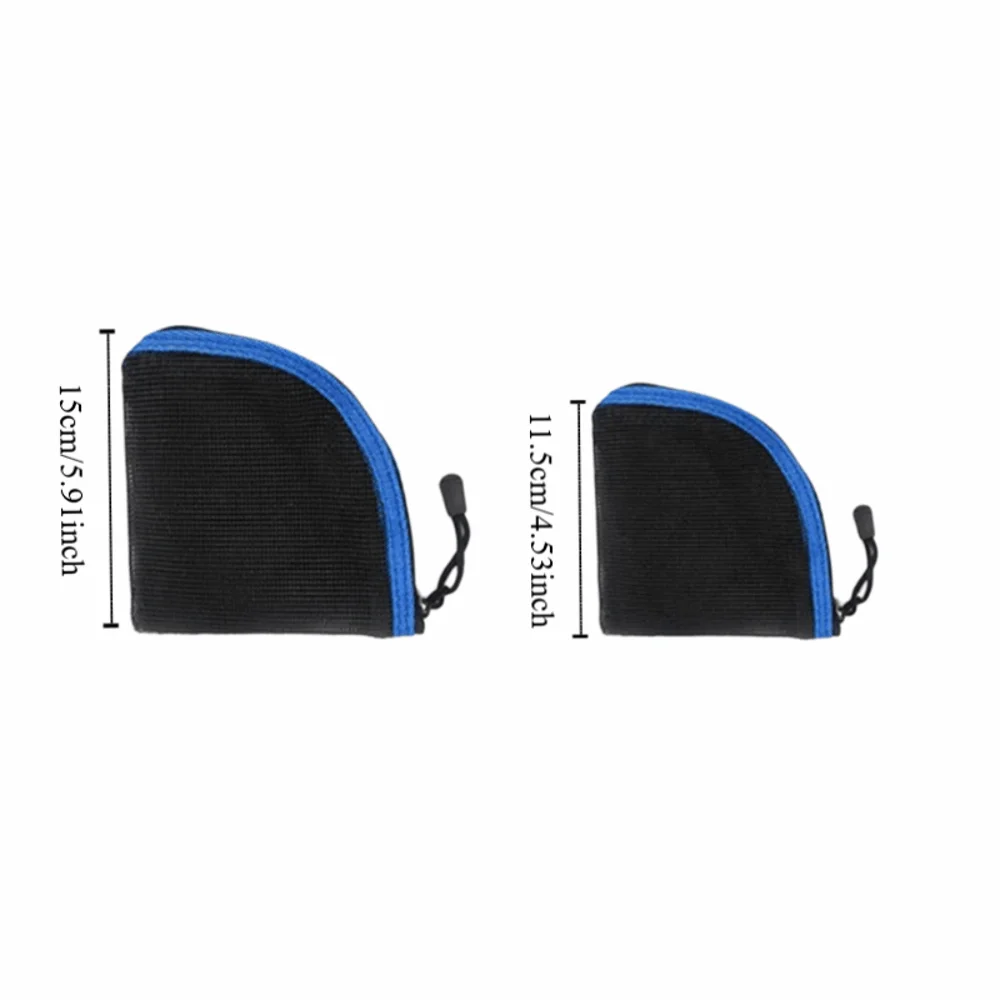 Funda para guardar líneas de pesca con cremallera y malla - imagen 4