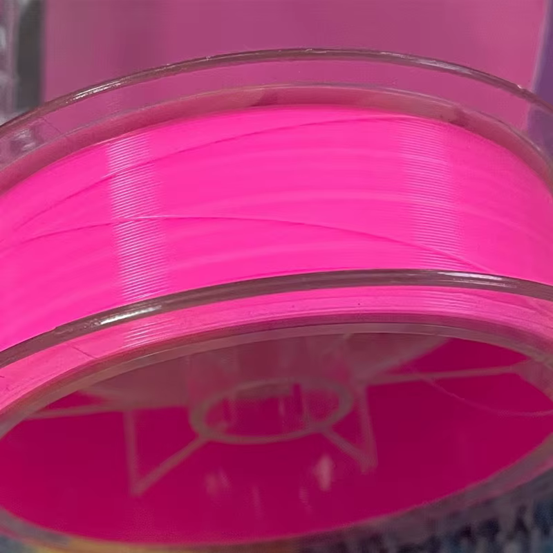 Sedal nailon rosa para mar – Monofilamento semiflexible de alta calidad - imagen 3