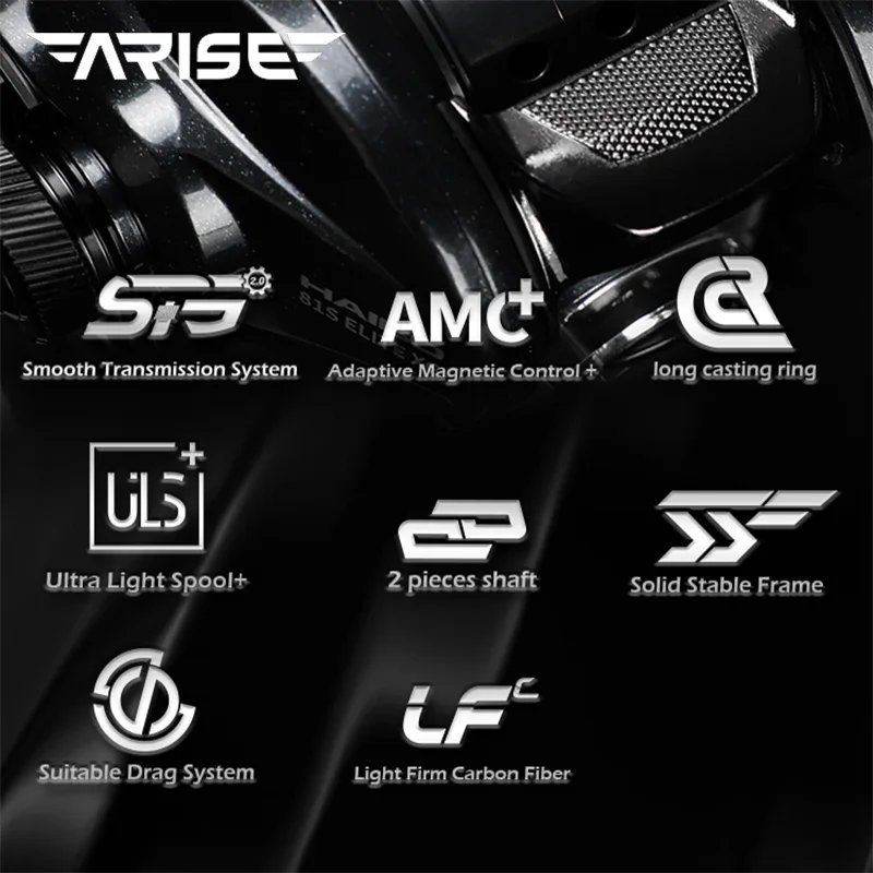Carrete de Pesca HAIBO ARISE ELITE 2026 ultraligero y extra profundo - imagen 5