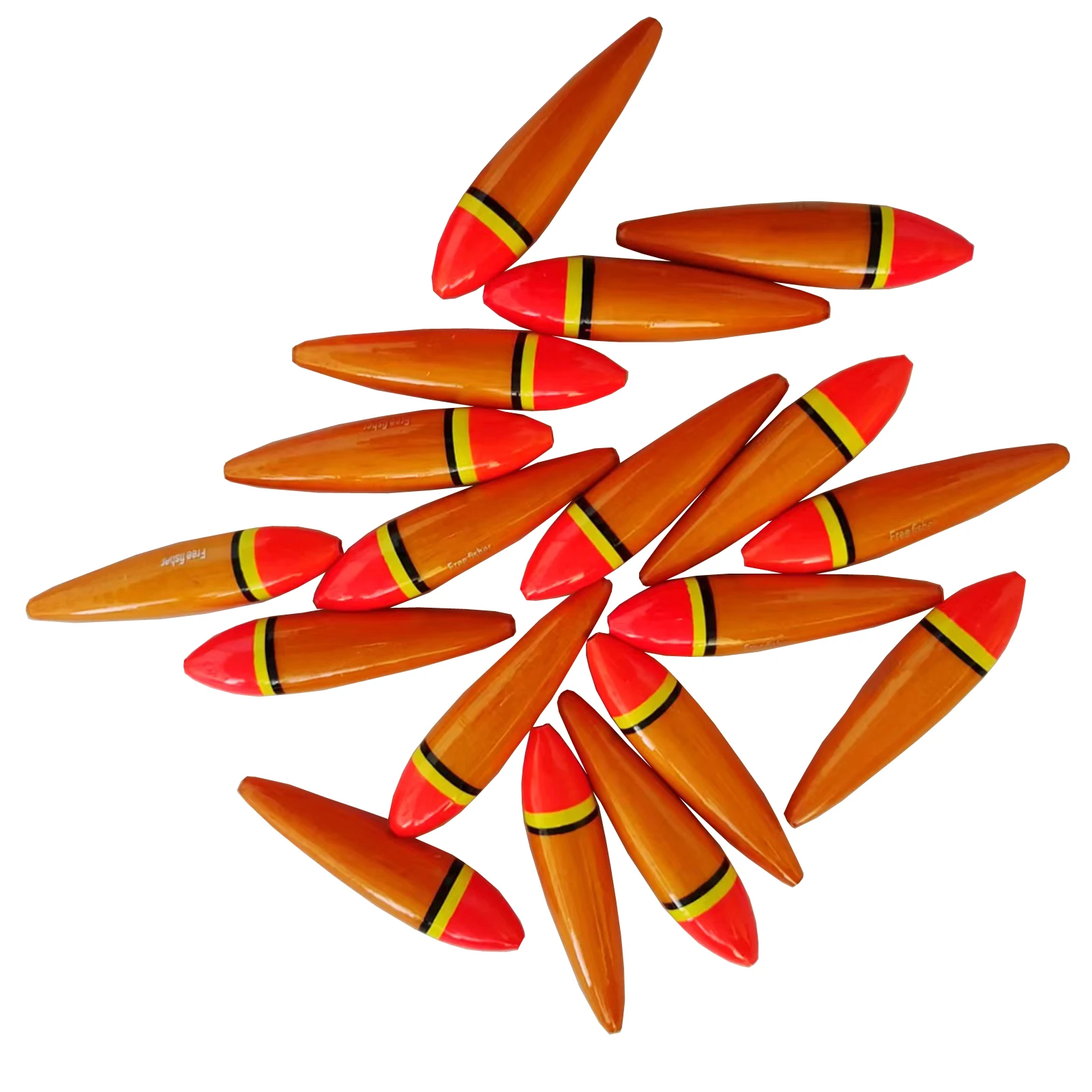 Bobbers de pesca con alta visibilidad