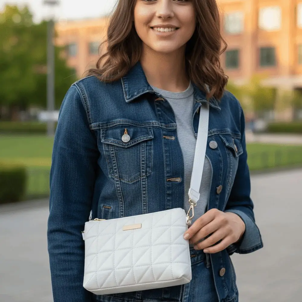 Bolso mini en color caqui