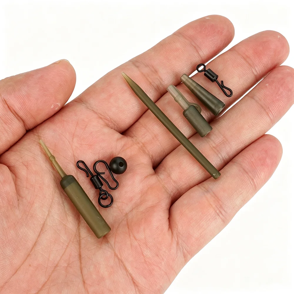 Set accesorios carpa clips seguridad y giratorios Hirisi M20