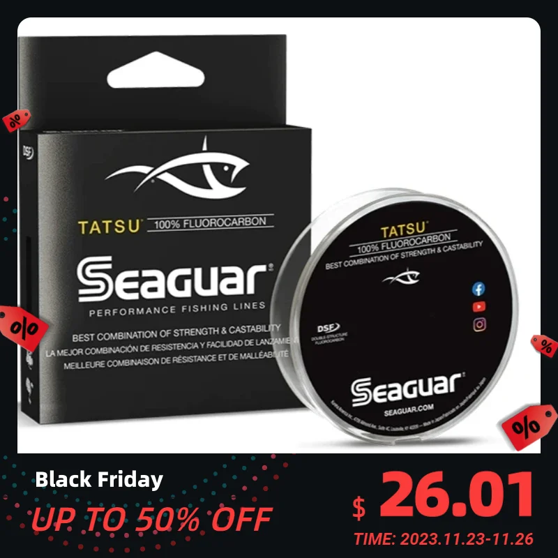Seaguar Tatsu – Línea fluorocarbono japonesa de alta visibilidad - imagen 2