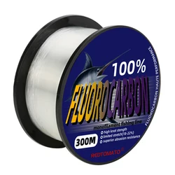 Línea de fluorocarbono 100% para pesca en mar – Importada de Japón