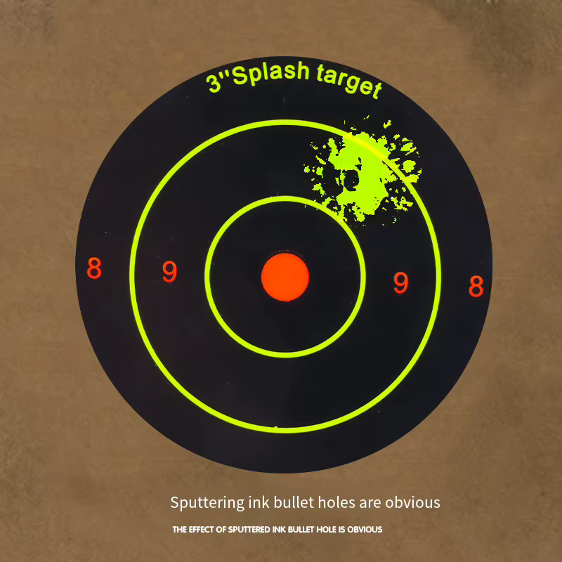 Pegatinas Splatter Autoadhesivas Objetivos de Entrenamiento 7,6 cm - imagen 5