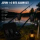Alarmas de picada para carpa JSFUN con receptor portátil - imagen 5