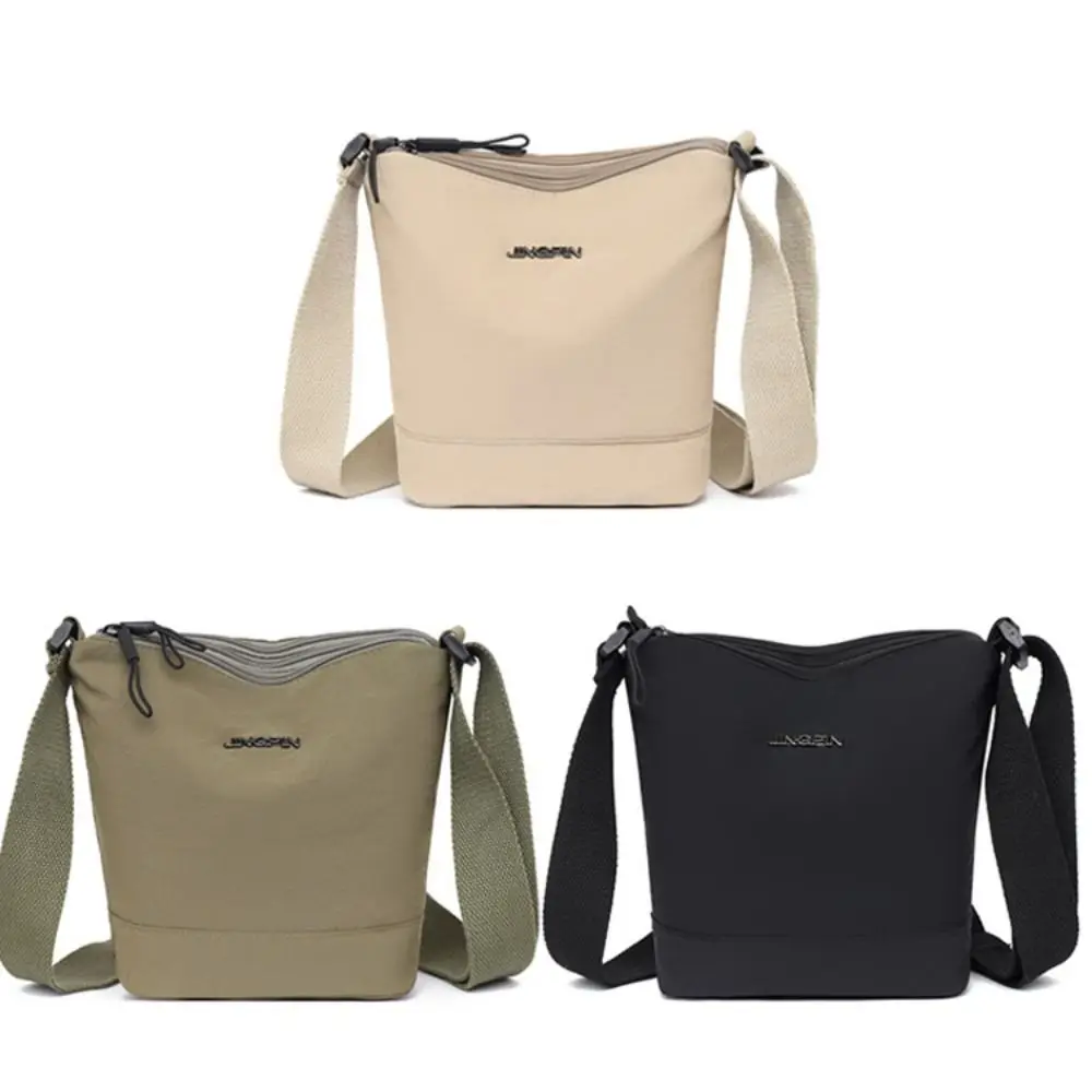 Bolso bandolera impermeable de nailon ligero para mujer, portátil - imagen 2