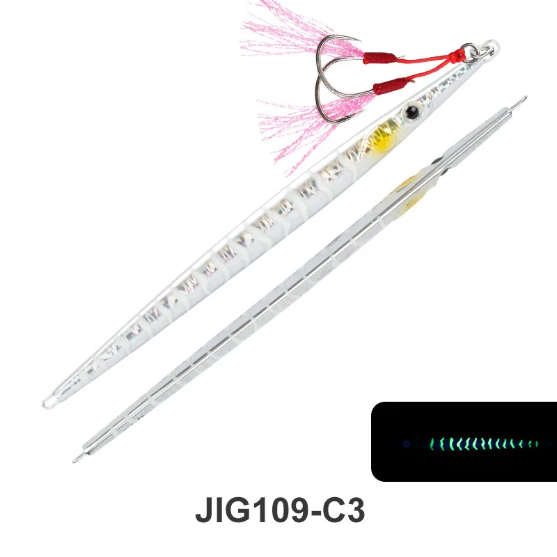 Señuelo UV para pesca lenta de lubina y caballa desde barco - imagen 2