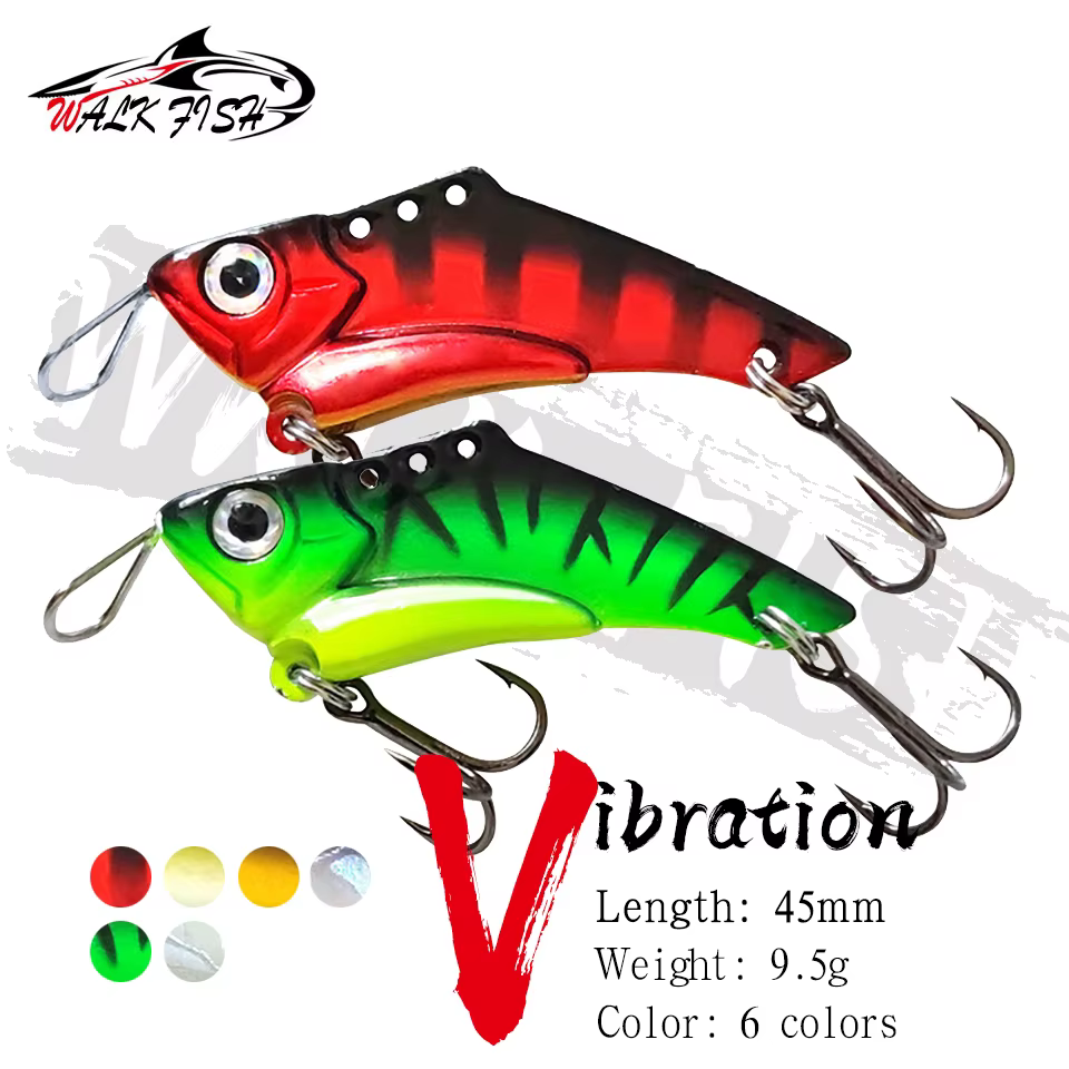 Walk Fish VIB Señuelo vibratorio para depredadores – Vinilo fuerte - imagen 5