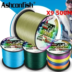 Ashconfish X9 sedal trenzado para carpa en agua salada