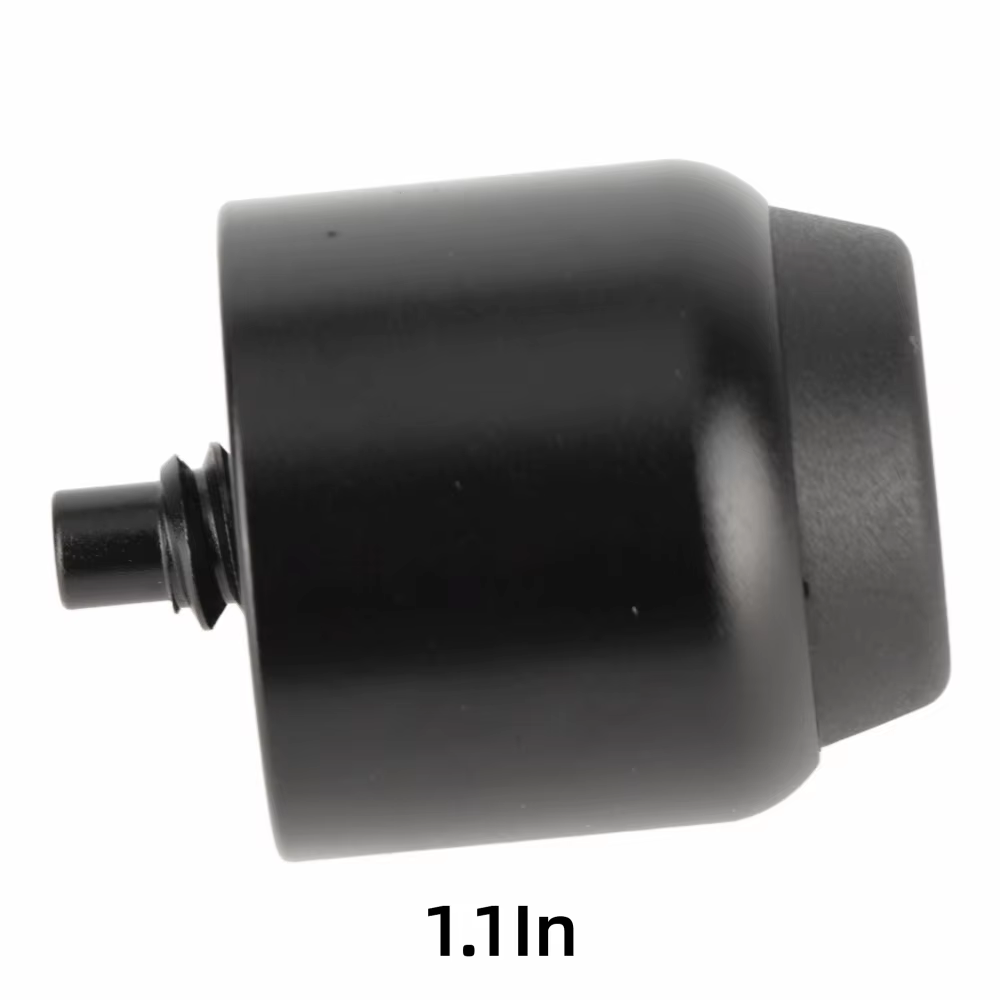 Extensor negro para taco de billar de aleación de aluminio
