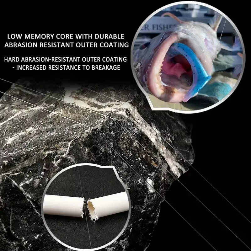 Líder de fluorocarbono Daiwa J-FLUOROCARBON para agua salada - imagen 4