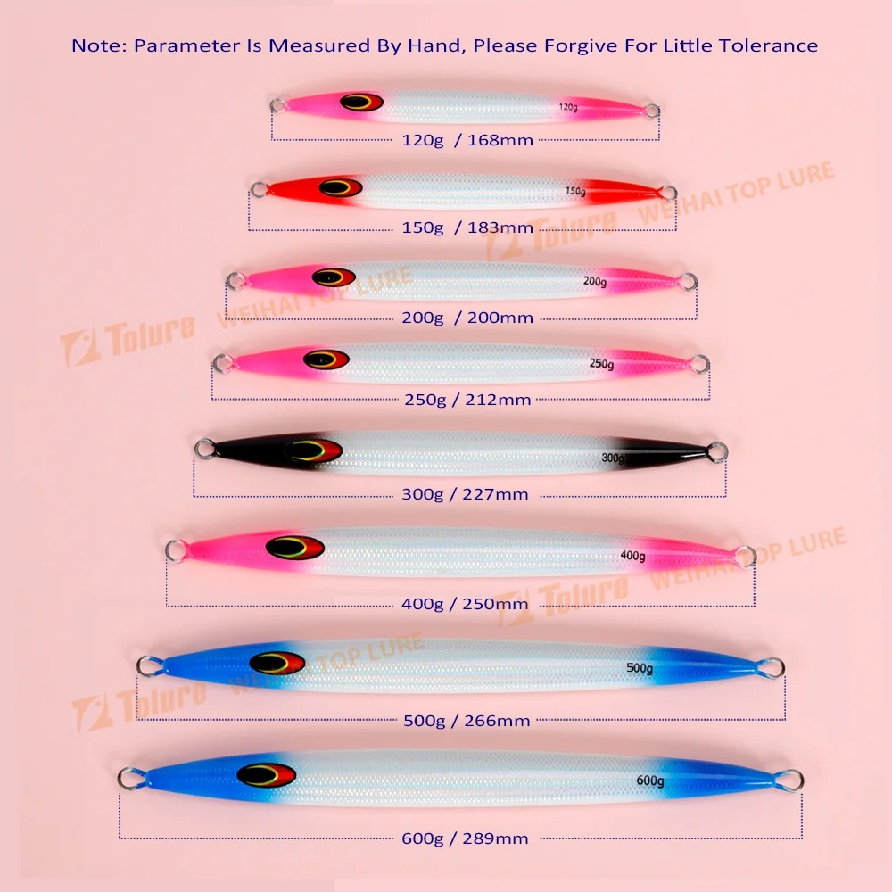 TOLU Jig Metálico Hundimiento Rápido para Aguas Profundas - imagen 4