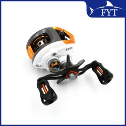 Carrete Baitcasting LP200 impermeable freno magnético mano izq/der